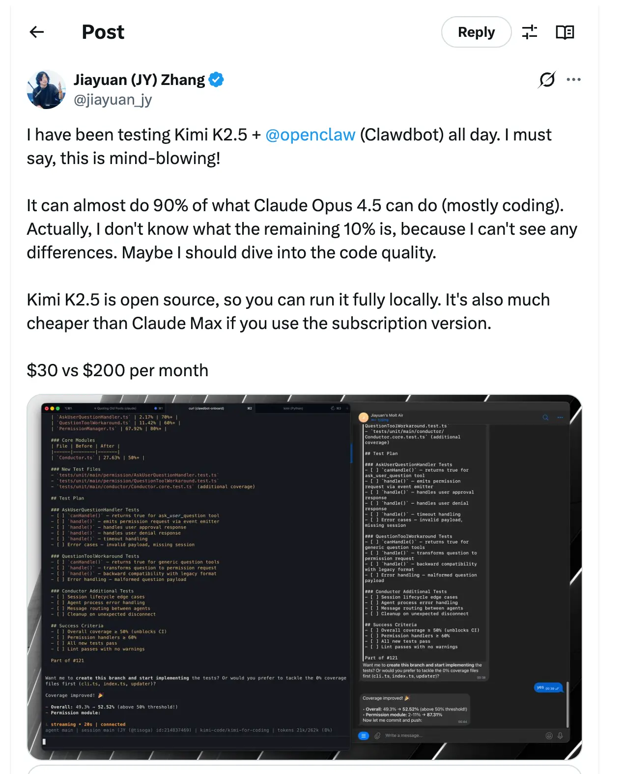 An image to describe post