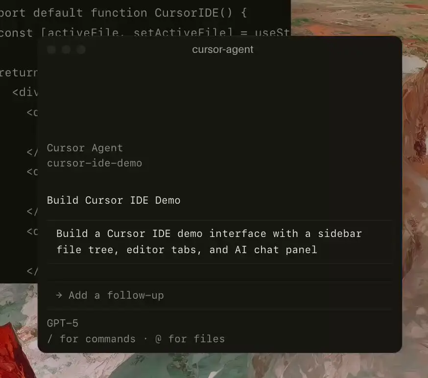 An image to describe post