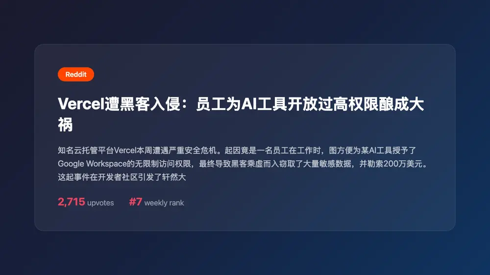 An image to describe post